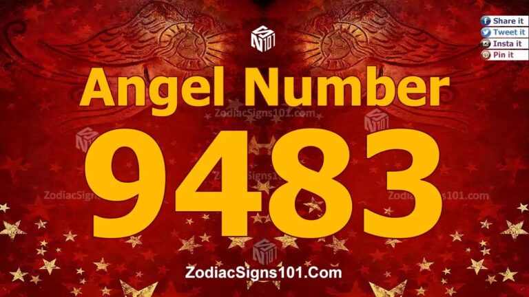 9483 Angel Number Spiritual Meaning And Significance