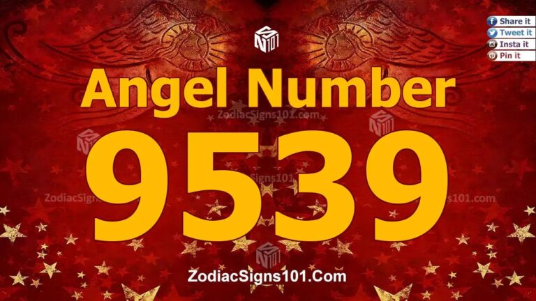 9539 Angel Number Spiritual Meaning And Significance