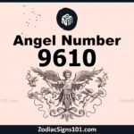 9610 Angel Number Spiritual Meaning And Significance