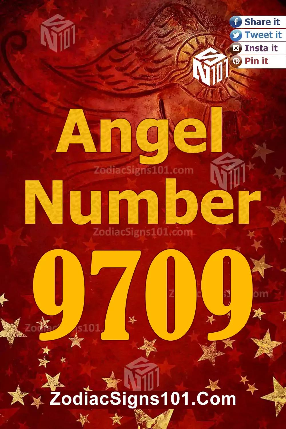 9709 Angel Number Meaning