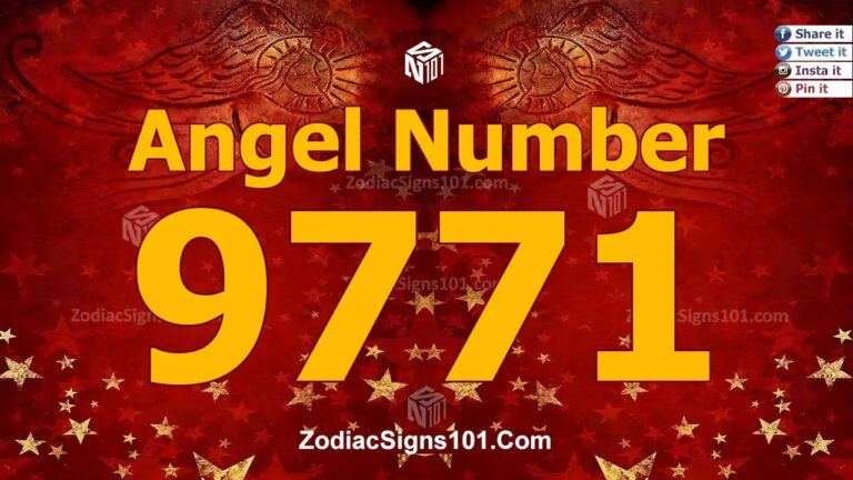 9771 Angel Number Spiritual Meaning And Significance