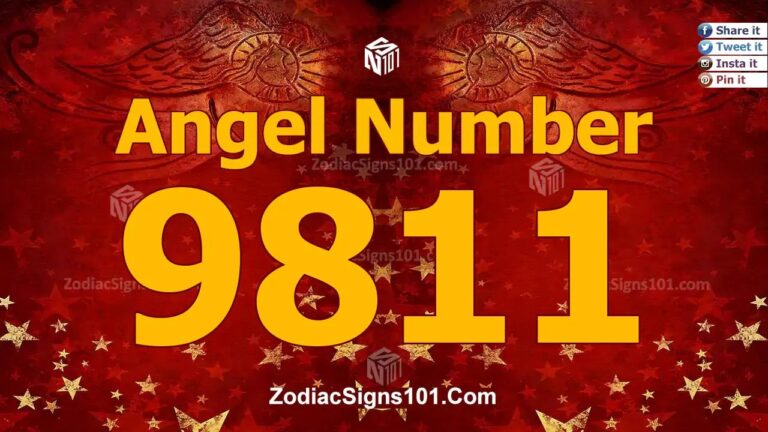 9811 Angel Number Spiritual Meaning And Significance