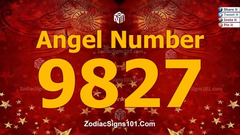 9827 Angel Number Spiritual Meaning And Significance