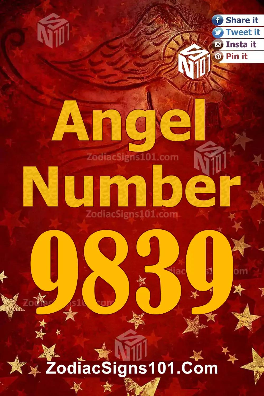 9839 Angel Number Meaning