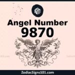 9870 Angel Number Spiritual Meaning And Significance