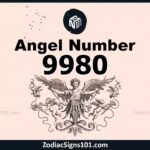 9980 Angel Number Spiritual Meaning And Significance